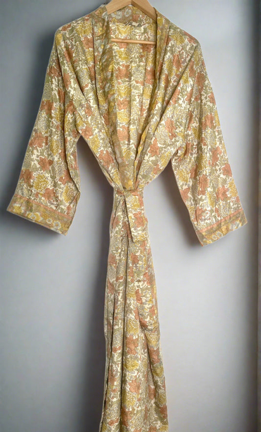 Silk Kimono Robe | Sunrise Meditation
