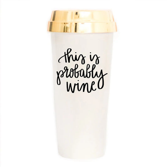 This is probably wine travel mug